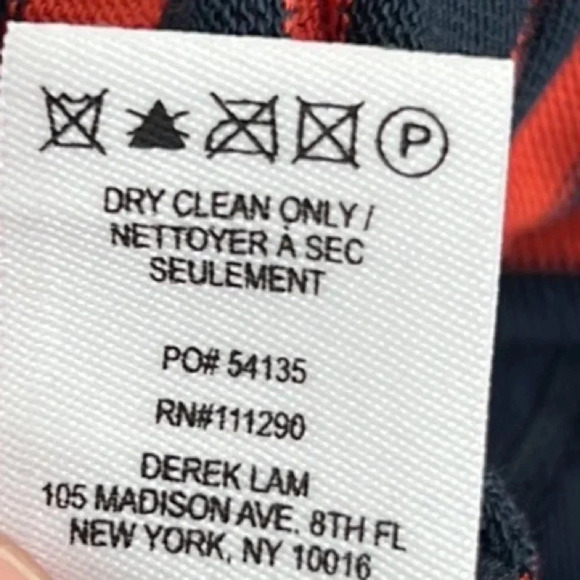 10 Crosby Derek Lam NWT Women’s Small Striped T-Shirt Dress - Picture 8 of 8